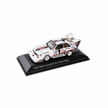 Audi S1 Pikes Peak modelauto (1:43) alphine white