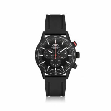 Audi sport chronograaf zwart