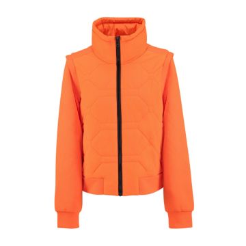 Audi hybride jas (dames, oranje)