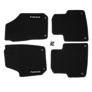 Škoda Fabia 2 (5J) velours mattenset