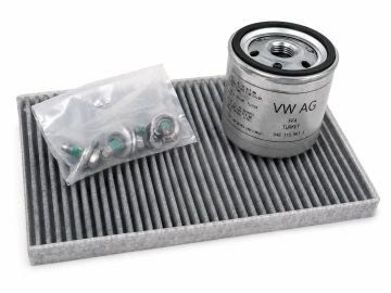 VW bedrijfswagens Crafter (2E) olie- en interieurlucht interieurluchtfilter