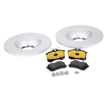 Originele set remschijven met remblokken