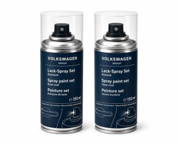 Originele spuitbus - briljantzwart-metallic (300 ML)