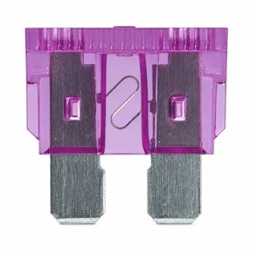 Originele platte zekering 19/2x5 (3A -violet-)