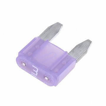 Originele platte zekering 10/2x2,8 (3A -violet-)