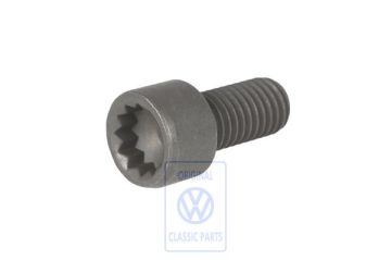 Volkswagen veeltand-cilinderbout aandrijfas M10x20