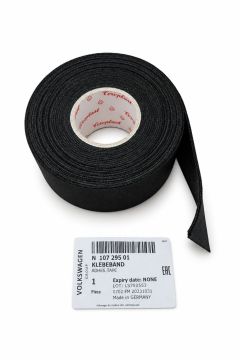 Originele vliestape temperatuurbestendig: (1,1X38X5000MM zwart -40C/+125C)