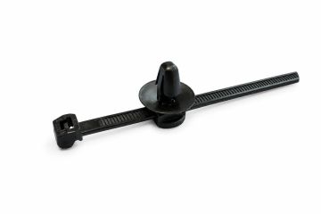 Originele kabelbinder voor boring/materiaaldikte: zahnsegment (4,6X200MM 6,5/2,5-3,5MM buiten)