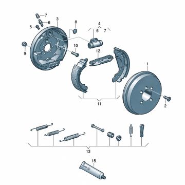 Originele zeskantbout (combi) (M10X32)