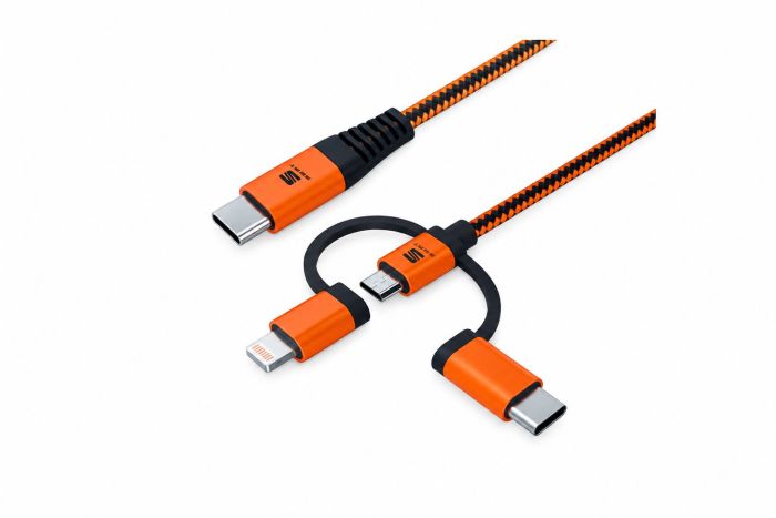 SEAT 3-in-1 oplaad- en datakabel (USB-C)