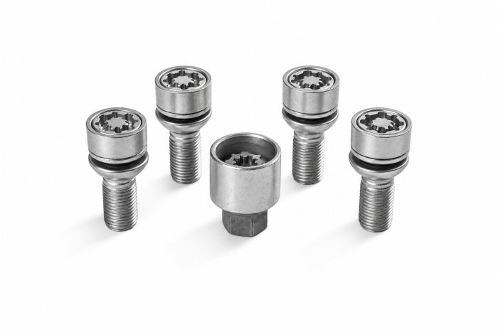 Originele Škoda anti-diefstal wielboutenset (4 stuks)