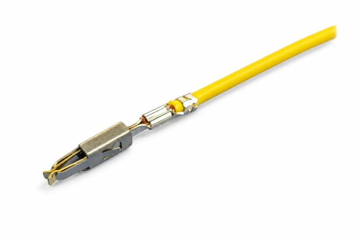 Originele reparatiedraad met verguld plat contact en grendelnok 1,5 mm – 0,5 mm²