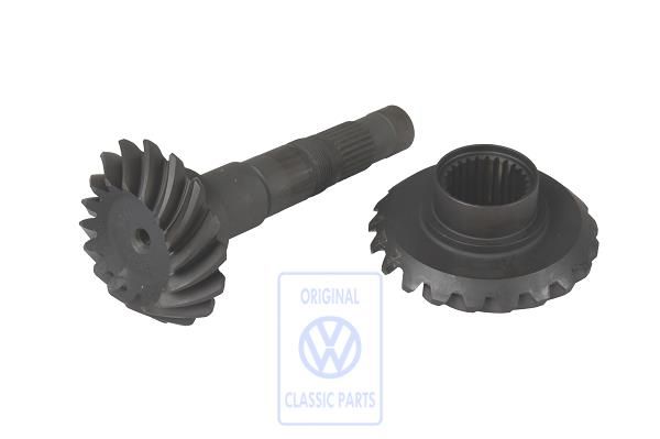 Volkswagen kroonwiel-pignonset achterdifferentieel (CSS)