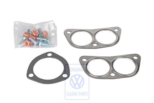 Volkswagen Transporter T3 bevestigingsset demper en eindpijp