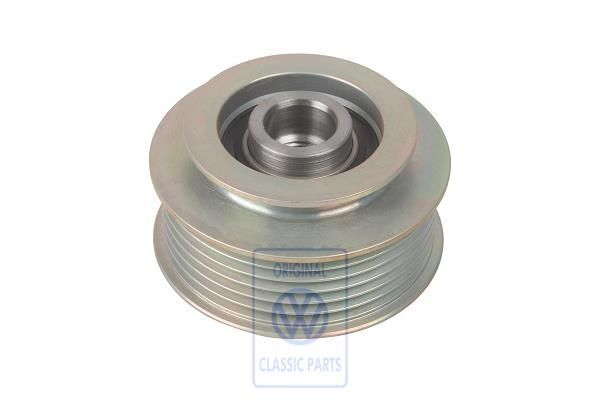 Volkswagen LT Mk2 multiriempoelie dynamo met vrijloop (AUH, BCQ)