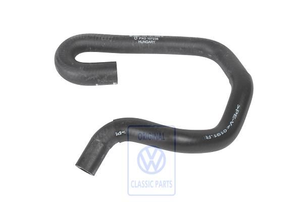 Volkswagen Touareg 1 (7L) koelvloeistofslang oliekoeler naar motorblok (6-cilinder)