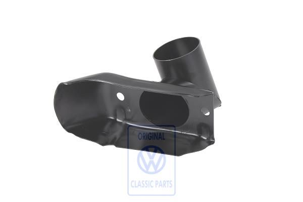 Volkswagen Passat B2 warmeluchtvangplaat (DT, DS, EP)