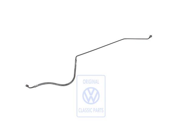 Volkswagen brandstofretourleiding koudstartventiel en injector