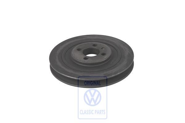 Volkswagen Polo 2F V-snaarpoelie krukas met trillingsdemper (1W)