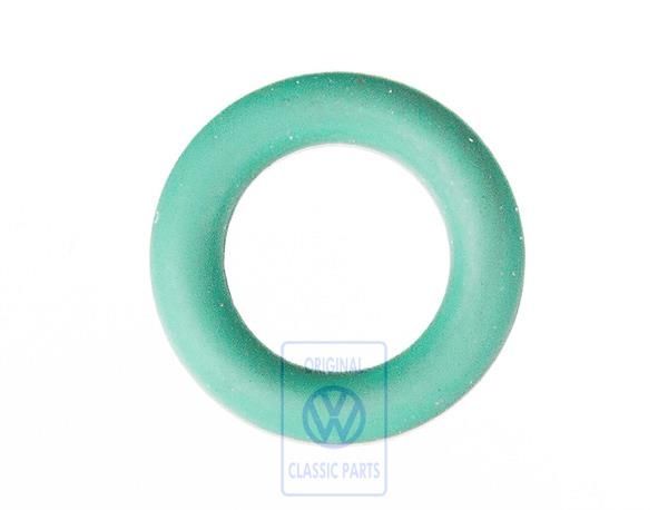 Volkswagen afdichtring 6x2x10 - groen (9A)