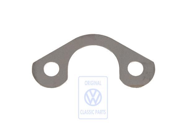 Volkswagen borgplaat olieleiding