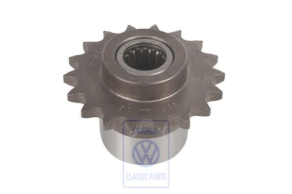 Volkswagen kettingwiel distributieketting 18 tanden (BHK, AXZ, BLV)