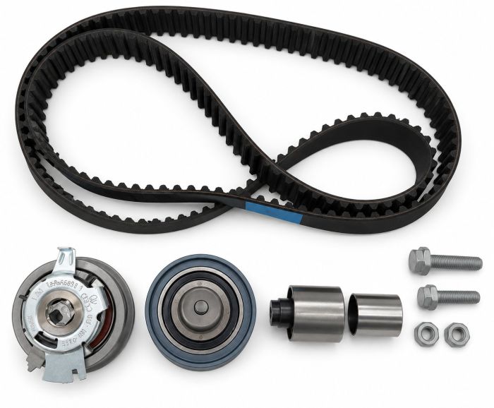 Volkswagen Beetle (A5), Golf 6, Jetta (A6/5C) reparatieset voor getande riem met spanrol