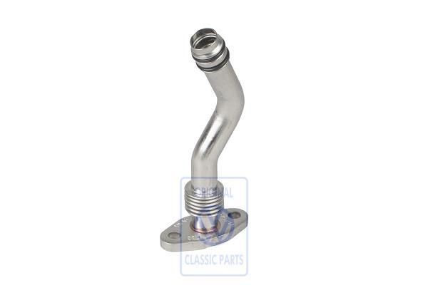 Volkswagen olieretourleiding turbo (BWB, BMS)