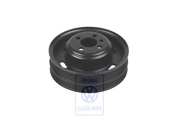 Volkswagen Passat B5 (3B) V-snaarpoelie krukas - met airco (ADP)