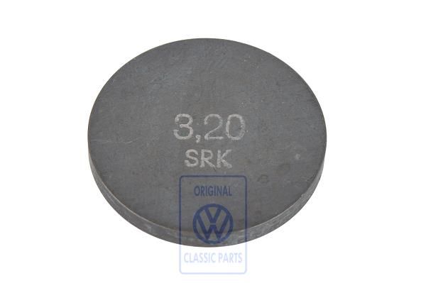 Volkswagen stelplaatje 3,2 mm