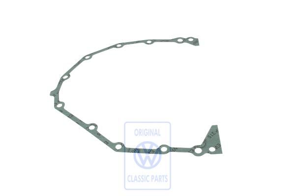 Volkswagen Passat B5 (3B) pakking cilinderblok achter (AFB, AKN, BAU)