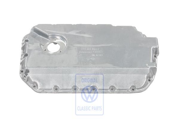 Volkswagen Passat B5 (3B) oliecarter met oliepeilsensor - onder (6-cilinder diesel)