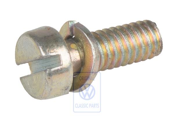 Volkswagen cilinderkopschroef met ring carburateur M4x0,75x11
