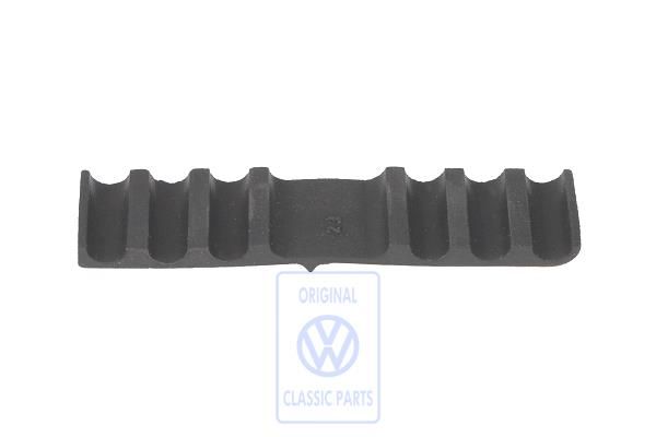 Volkswagen rubberlager inspuitleidingen