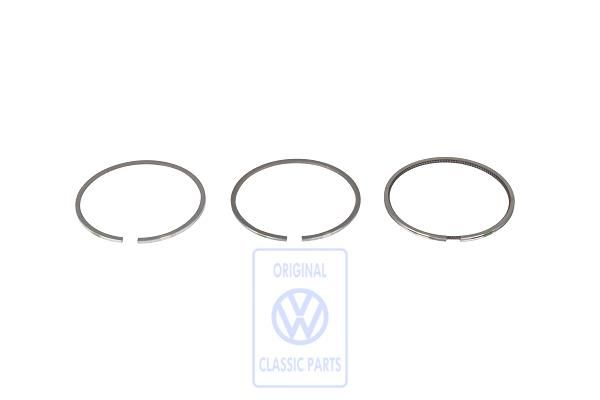 Volkswagen set zuigerveren overmaat 76,75 mm (diesel)