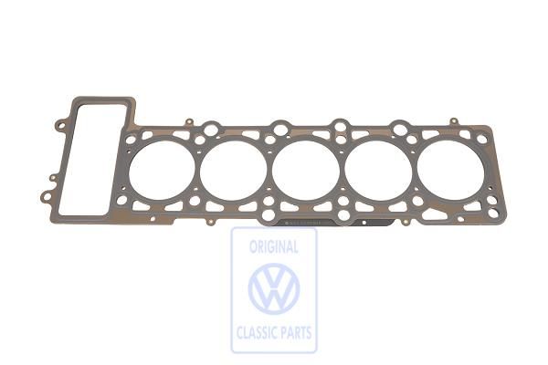 Volkswagen metalen cilinderkoppakking 1,27 mm met 1 gat (5-cilinder diesel)