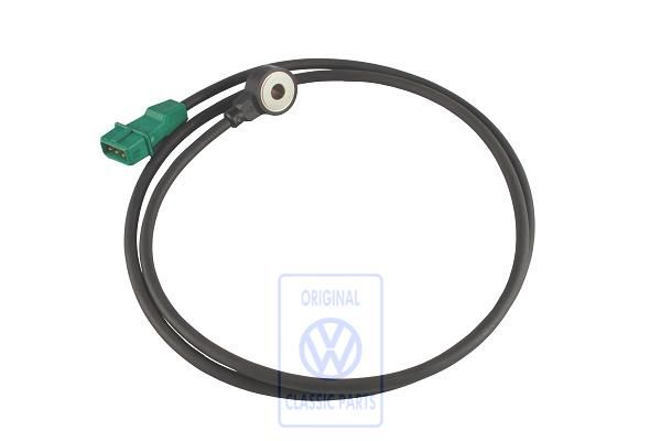 Volkswagen Passat B5 (3B) klopsensor met kabelset - groen (AGZ)