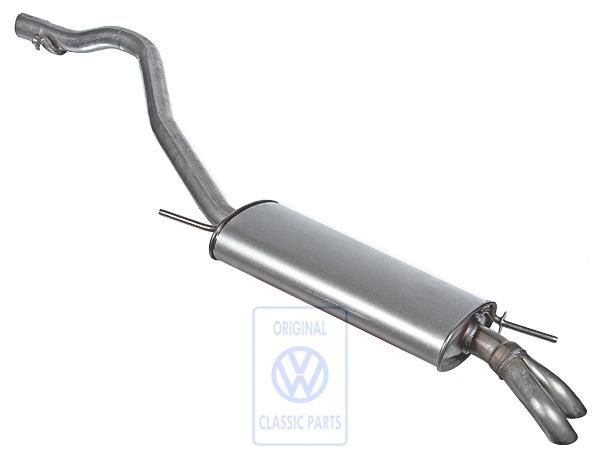 Volkswagen Transporter T4 einddemper lange wielbasis (ABL, 1X)