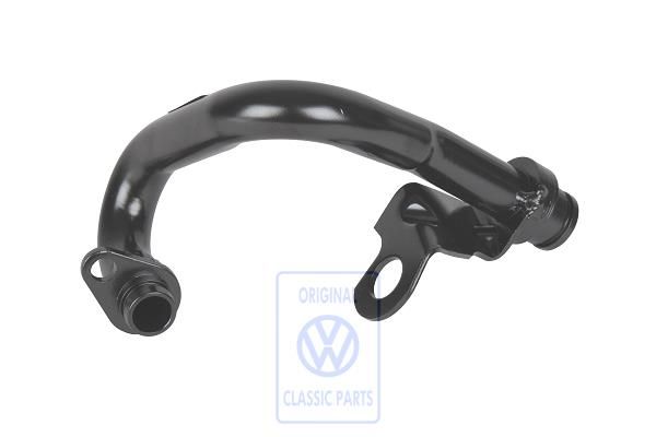 Volkswagen Touareg 1 (7L) koelwaterpijpaansluiting dynamo - Hitachi (AXQ)