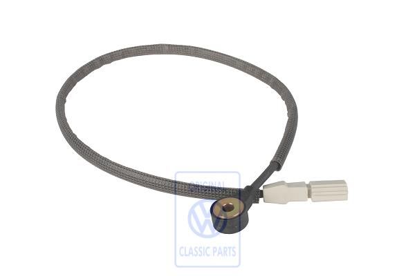 Volkswagen klopsensor met kabelset 720 mm - wit (BAN, BJN, CFRA)