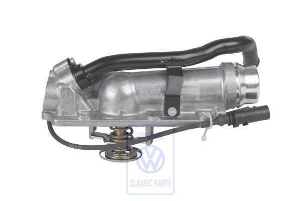 Volkswagen Passat B5 (3B) thermostaathuis met thermostaat (BDN)