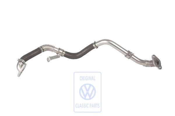 Volkswagen Touareg 1 (7L) verbindingspijp EGR-klep (AYH) - rechts