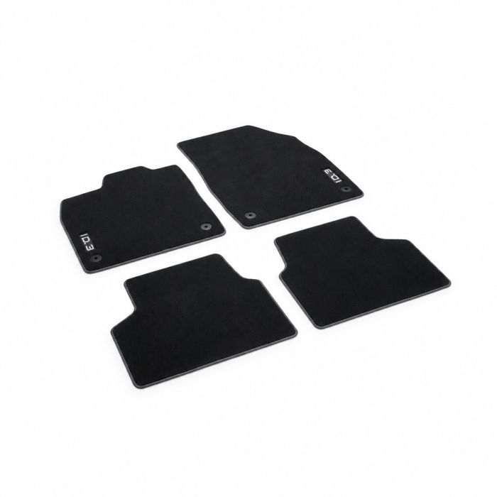 Volkswagen ID.3 velours mattenset - zwart