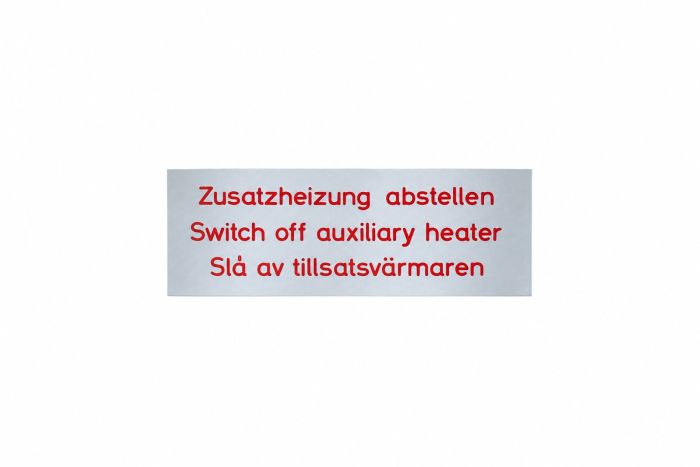 Originele standkachel sticker