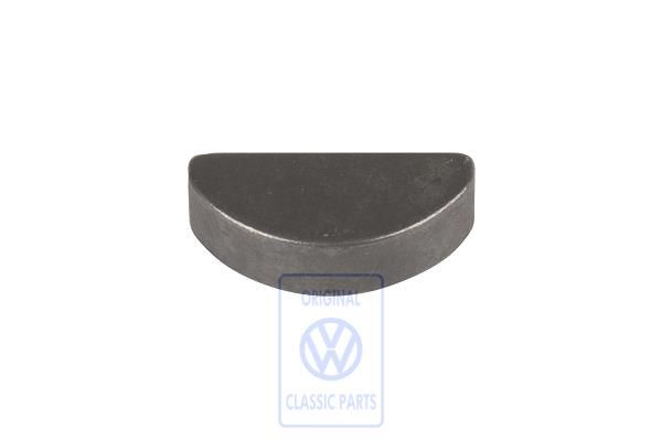 Volkswagen Transporter T2 halvemaanvormige spie 5x7,5 mm