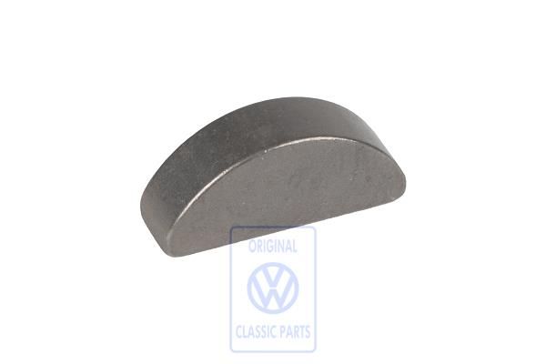 Volkswagen Transporter T2 halvemaanvormige spie versnellingsbak 5,05x7,5