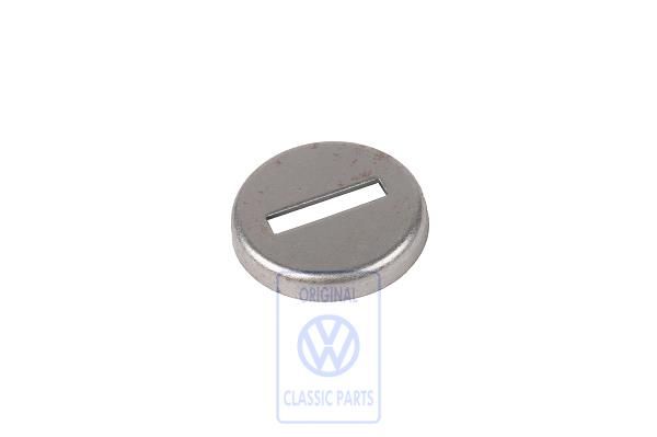 Volkswagen veerschotel kofferklep - onder