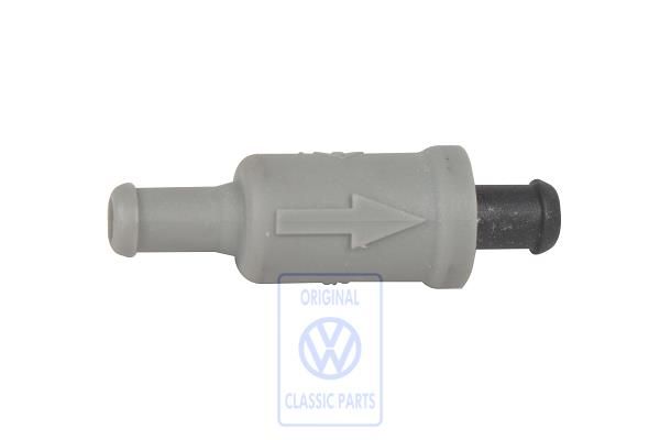 Volkswagen klep wis-wassysteem
