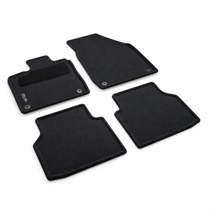 Volkswagen ID.4, ID.5 velours mattenset - satijnzwart