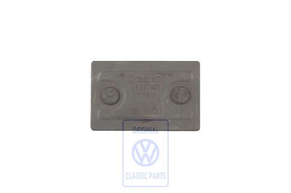 Volkswagen Golf 1 (17) bevestigingsplaat geleiderail